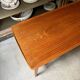 Danish coffee table in teak and rope by Arne Hovmand Olsen