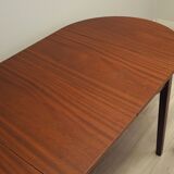 Mahogany table, Danish design, 1970s, production: Denmark