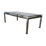 Table basse en laiton Guy Lefèvre
