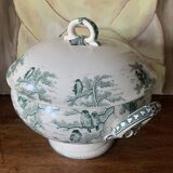 Sarreguemine soup tureen