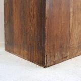 Mid-century style wooden 7-drawer chest of drawers