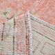 6x9 Turkish Soft Pink Bordered Vintage Rug, 191x282Cm
