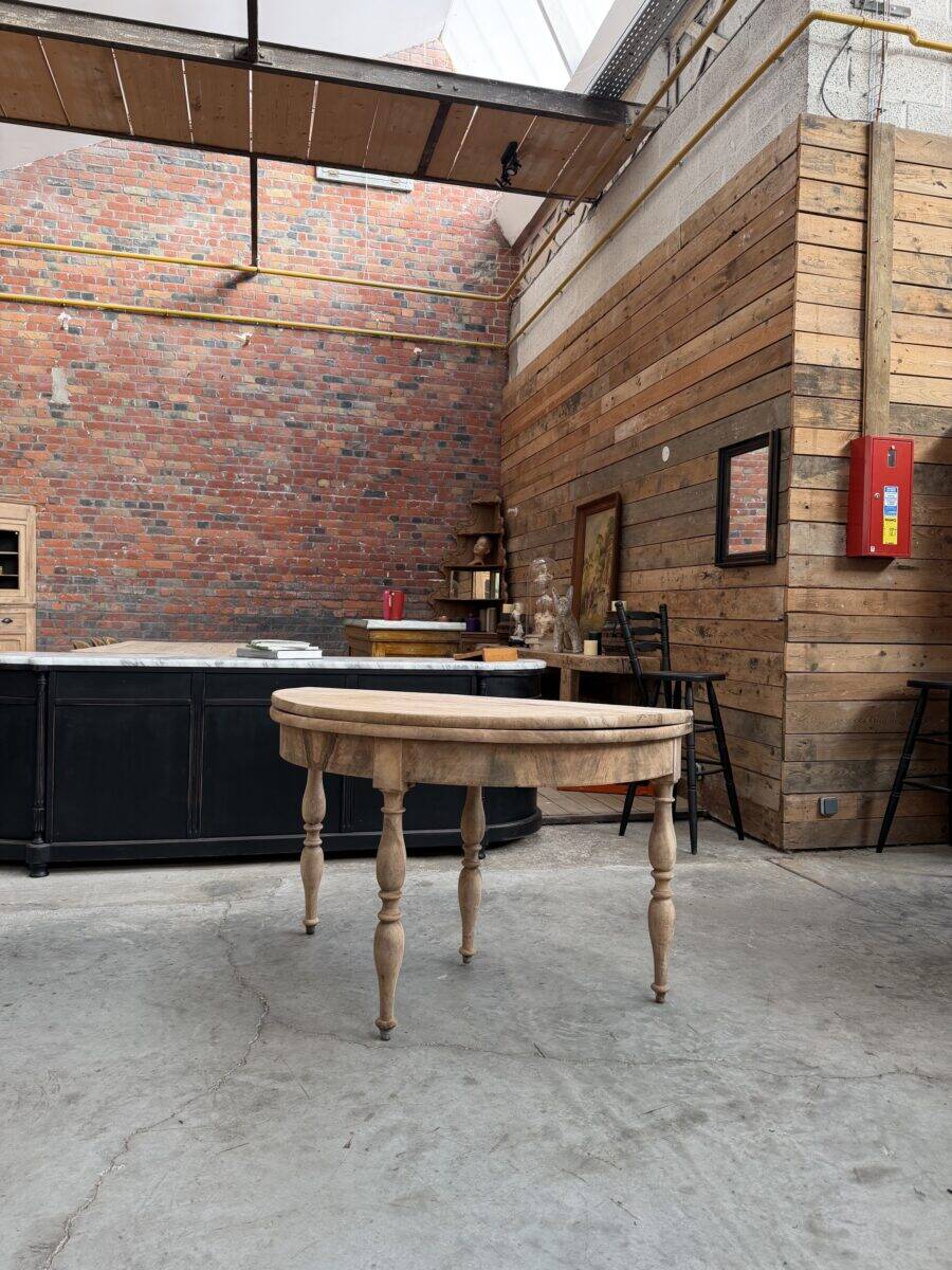 Half-moon table, 19th century