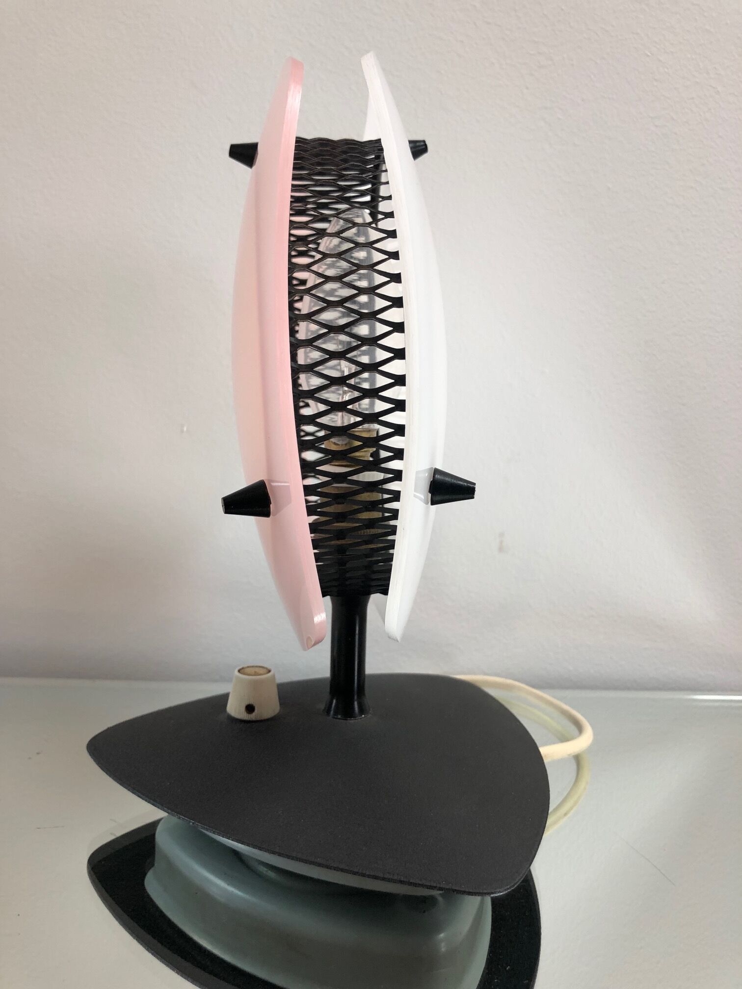 Tele-ambiance / Sonnenkind design lamp with dimmer, 1950s