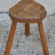Tabouret tripode forme libre années 50 60