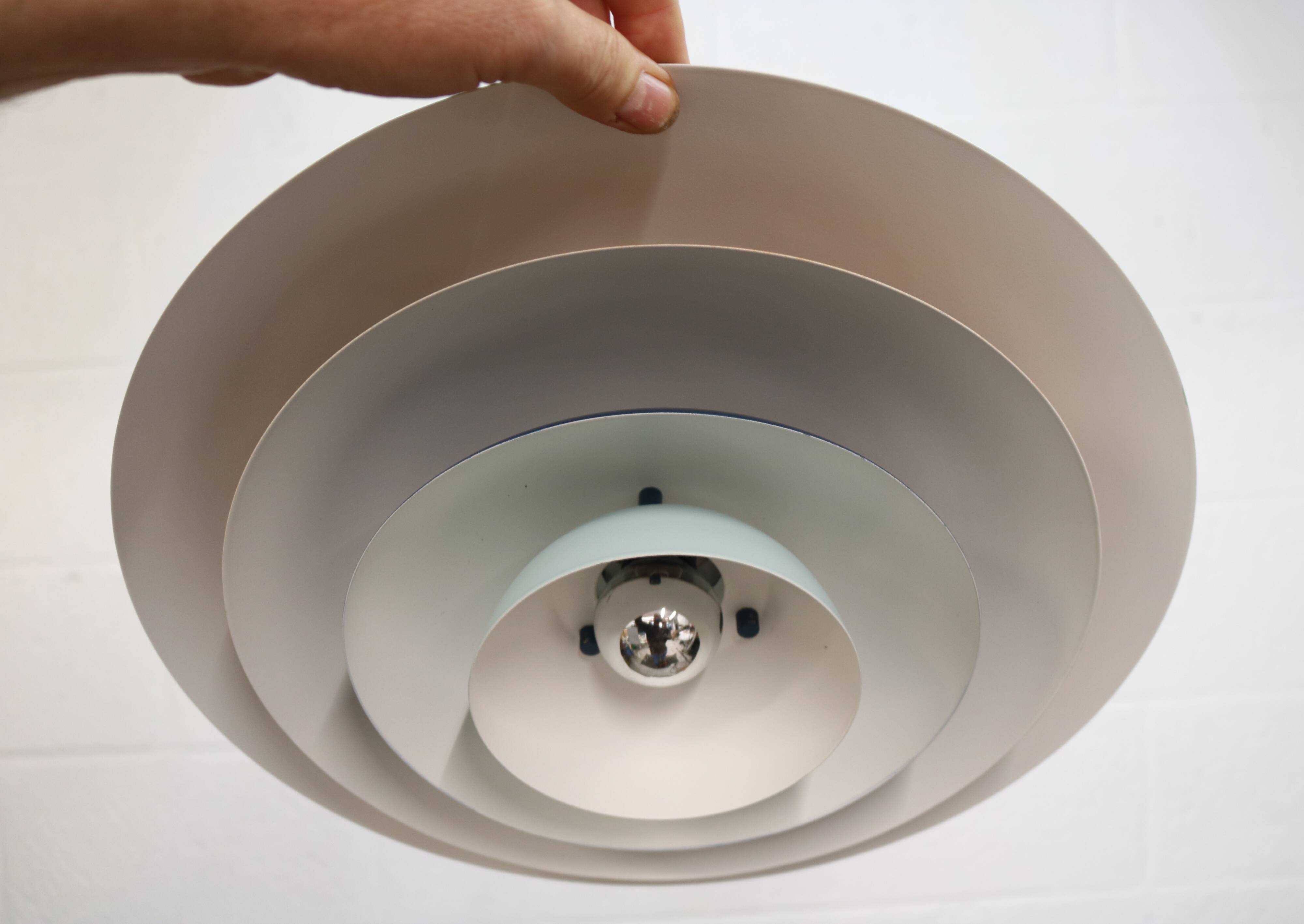 Vintage Danish Nordlux Pendant Lamp – Model 3948, 1980s