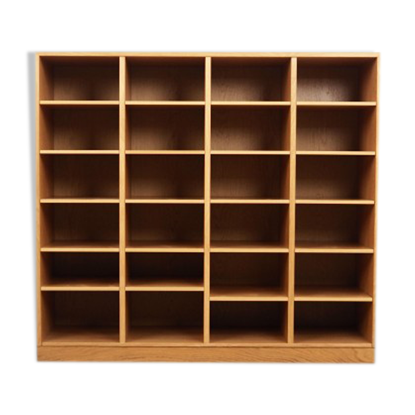 Ash bookcase, Danish design, 1960s, manufactured by SKM