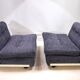 Set of 2 C&B Italia Amanta modular lounge chairs by Mario Bellini, 1970