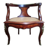 Louis XV style caned office chair - Transition