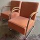 Pair of Mücke-Melder Cantilever Armchairs FN21 Famos, 1940s
