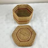 Vintage wicker box/basket