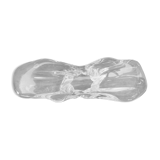 Empty Baccarat crystal pocket