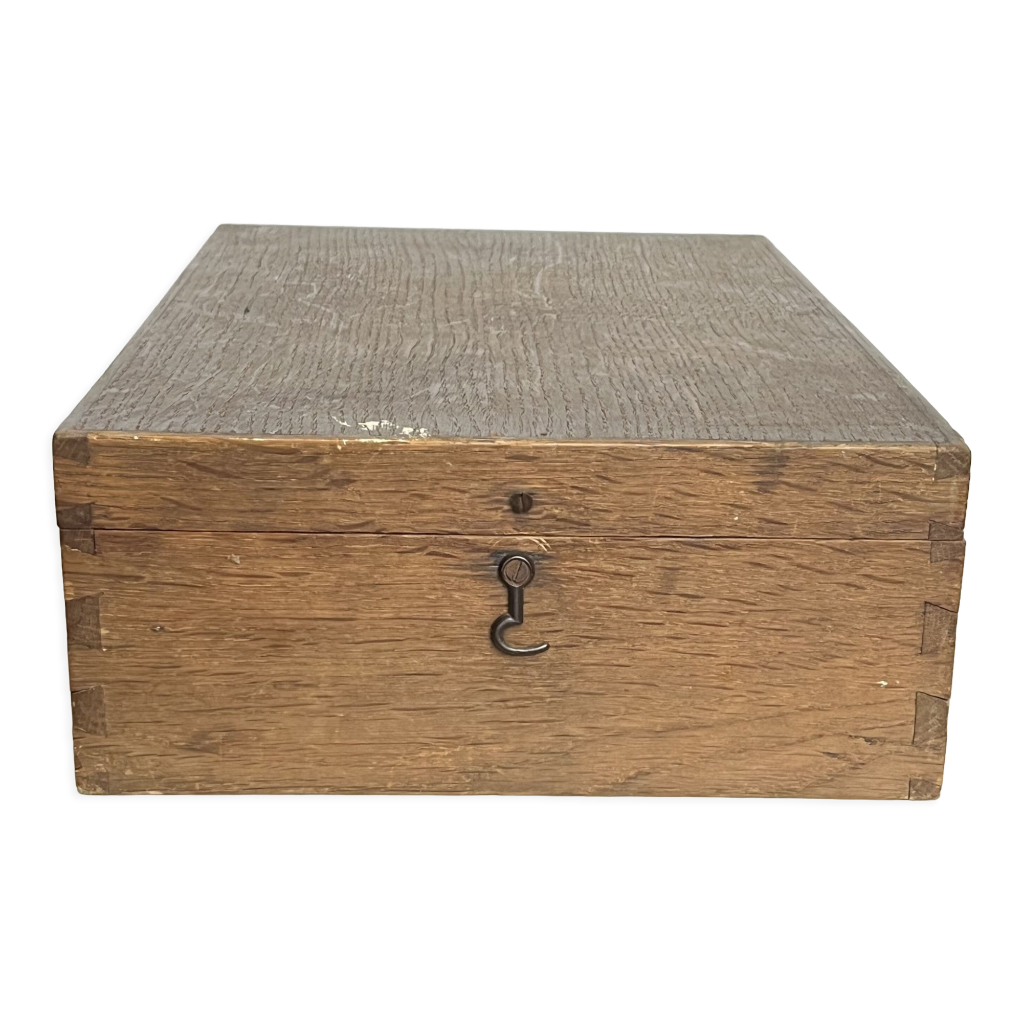 Old wooden box