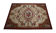 Handwoven Traditional Floral Wool Needlepoint Rug- 91x152cm