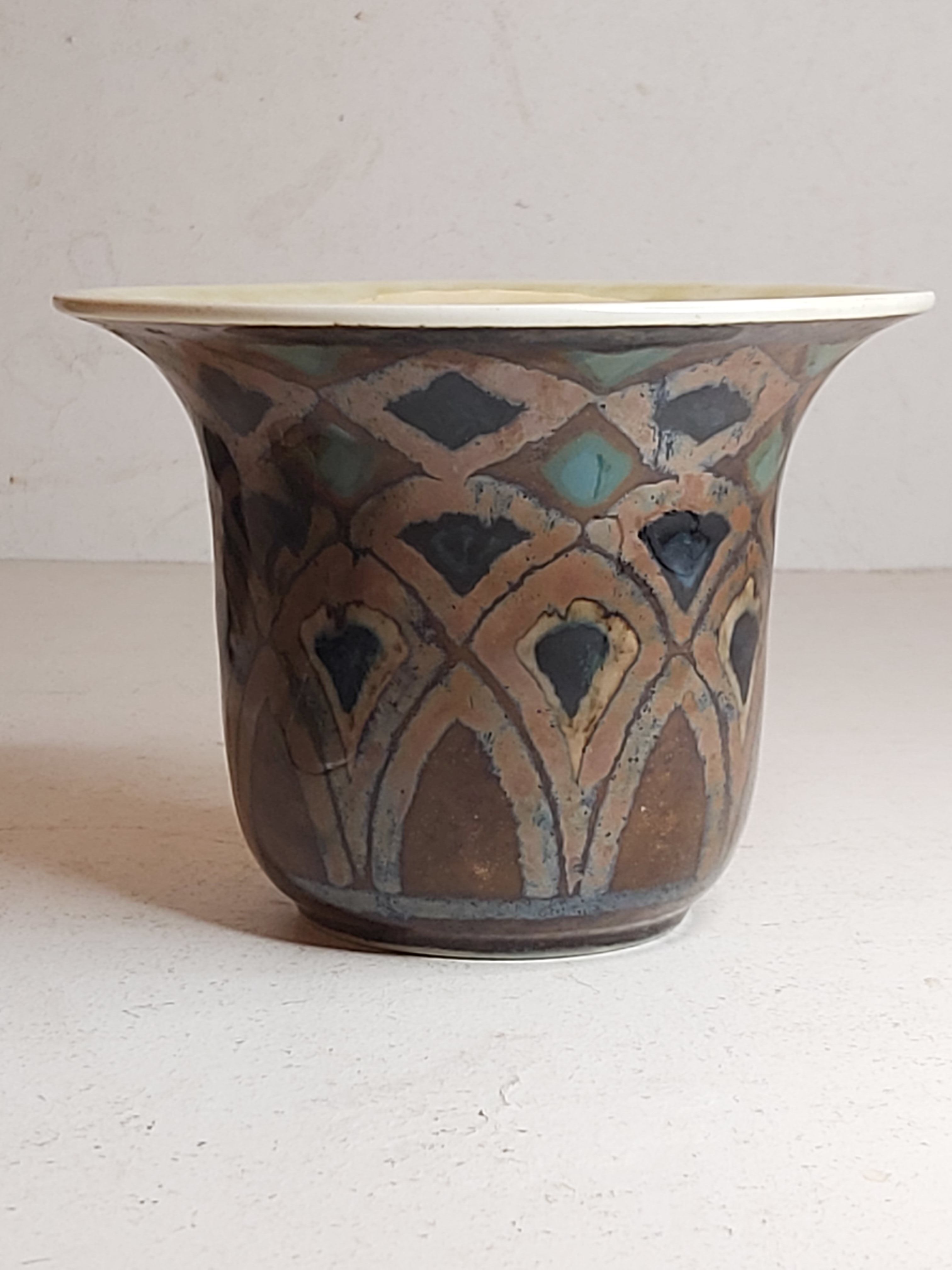 Coupe "Dakar" Camille Tharaud porcelain Limoges