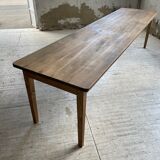 XL farmhouse table in beech and pine 3m
