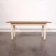 Fine and long farm table