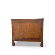 Antique Italian walnut chest of drawers dating to the late 19th centur