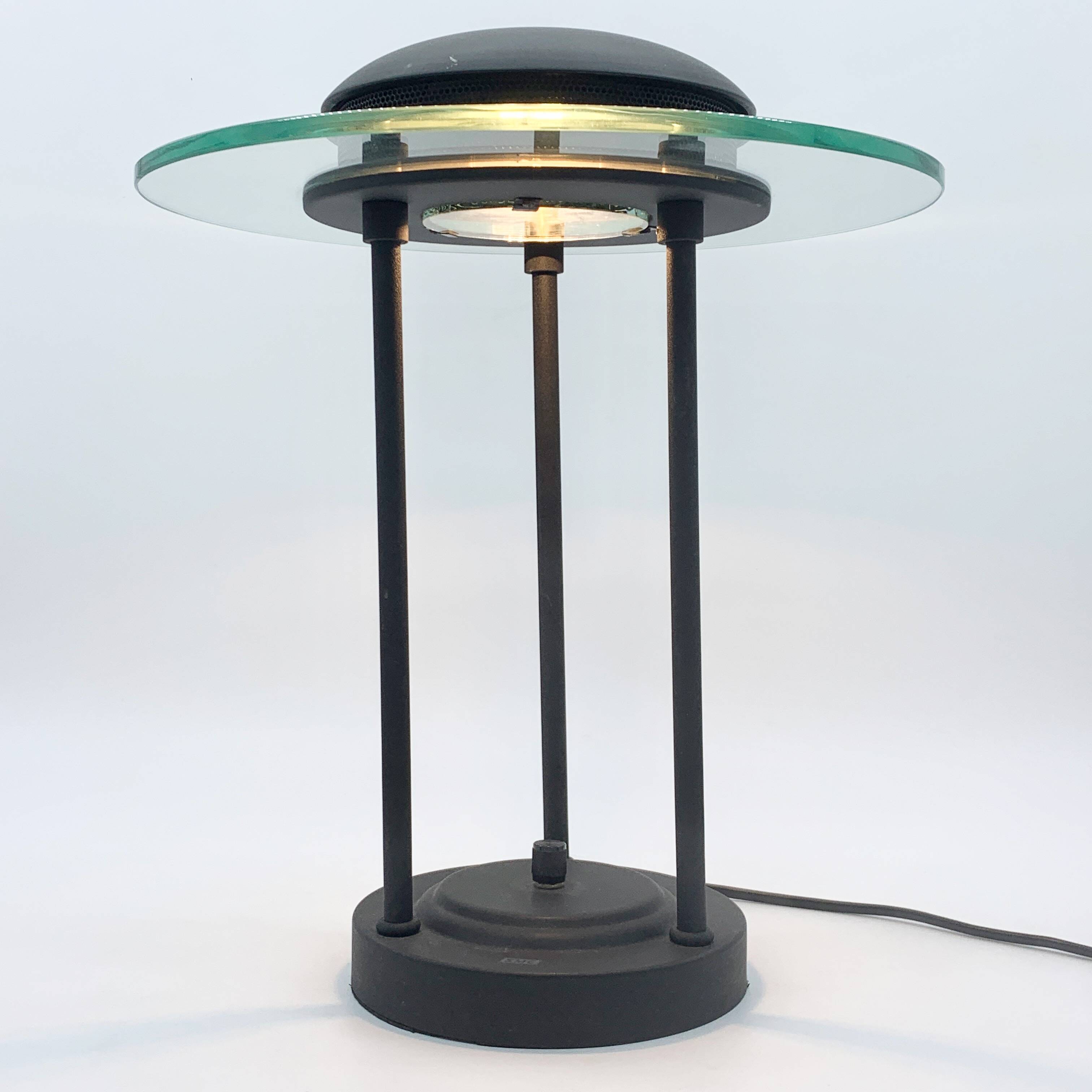 Saturn lamp by Robert Sonneman 1980