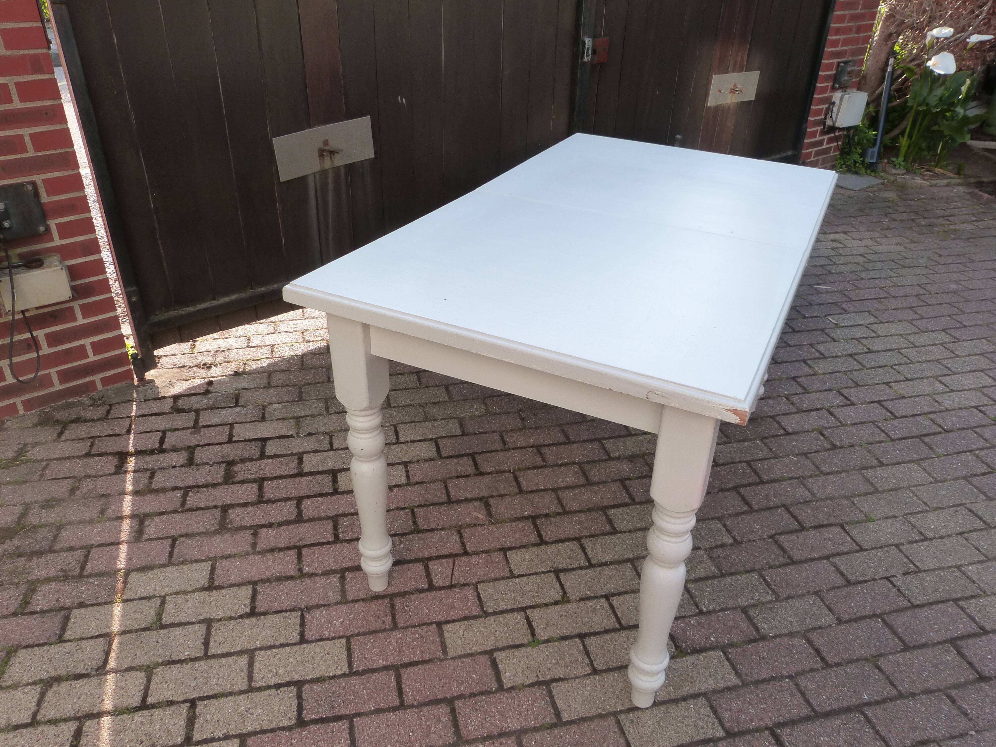 Solid pine dining table from "Mr. Furniture"