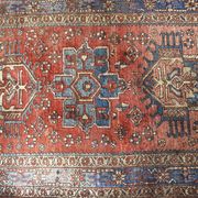Antique Hand-woven Persian Heriz Carpet, 1920 s - 140x97cm