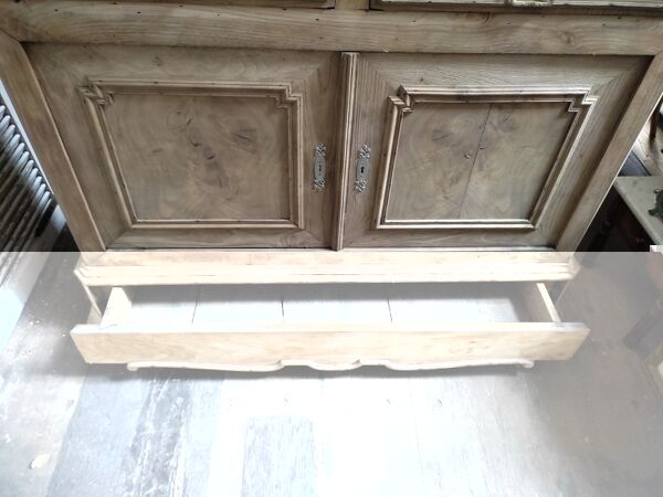 Meuble buffet bois massif porte triple tiroirs Aéro-gommé dpc 1022200