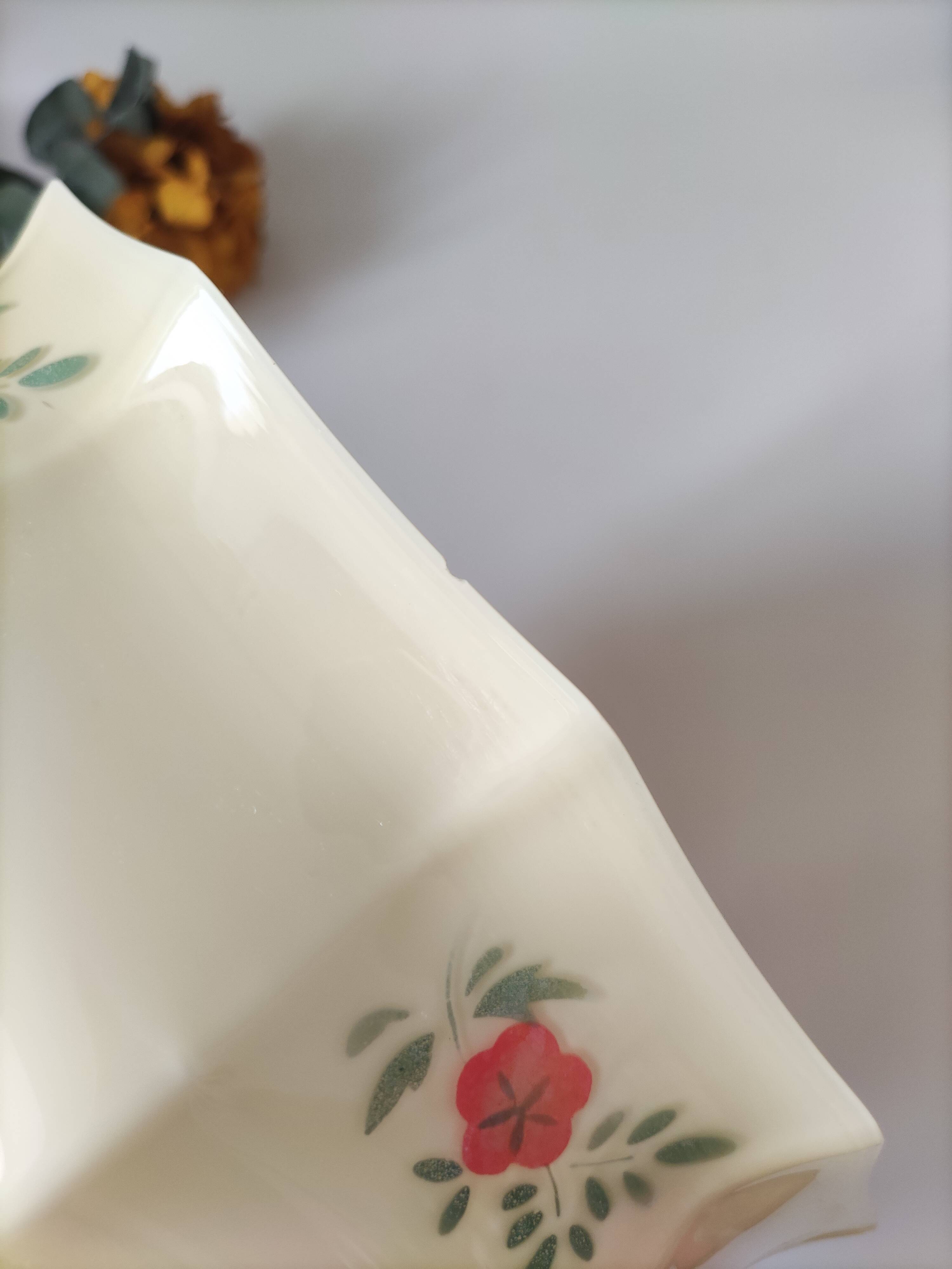 Opaline vintage hanging lamp