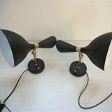 Pair of Nordic wall light