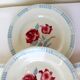 4 dessert plates of Digoin Sarreguemines model Troyes 220550