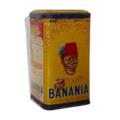 Boîte métal banania 1940 série pâtes | Selency