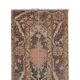 Vintage Turkish Oushak Rug Handwoven 53x635 cm