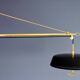 Wall lamp with telescopic counterweight Stilnovo brass