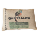Jute canvas cushion