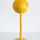 Vintage aluminor desk lamp 80 with metal yellow cap