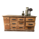 Ancien meuble de droguerie