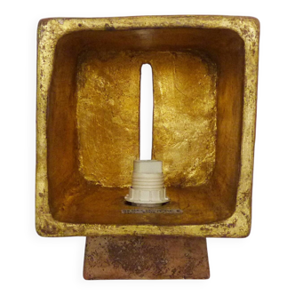 Minimalist terracotta wall light by toscot italy