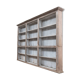 Large Antique French Painted Wooden Bookcase, 1830