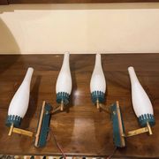 Pair of Stilnovo wall sconces
