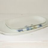 Masse porcelain dish and ravian - Surget France vintage 70/80