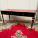 Black lacquered desk in 19th century louis xvi style