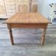 Farmhouse coffee table in solid wood, country style.