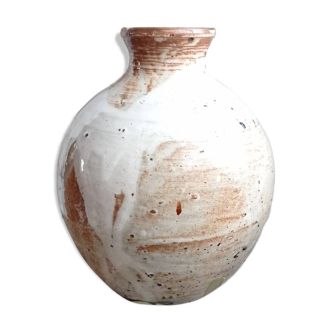 Glazed ceramic vase