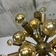 Atomic Suspension in Brass German Mid-Century by Dorothee Becker