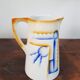 Cruche en céramique art déco années 1930 - a.m.c belgique