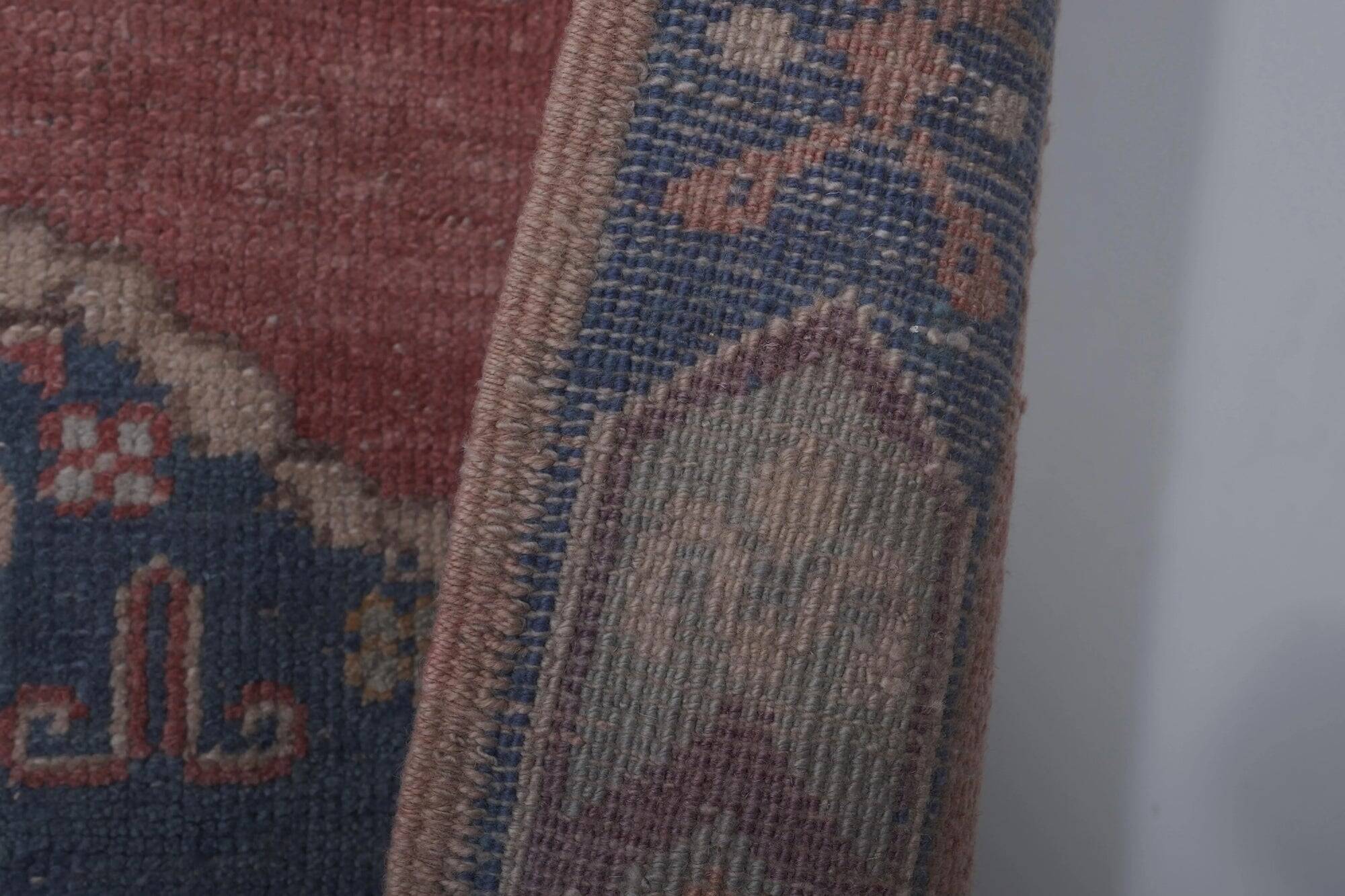 Vintage Turkish hallway rug 101x262 cm