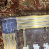 Table basse - Bout de canapé 1970 en métal chromé et verre