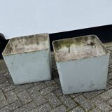 Pair of Square Planters