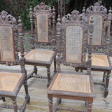 Henri II style chairs