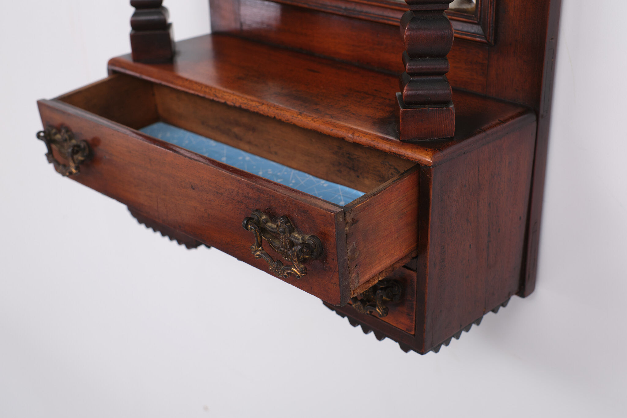 Victorian hall mirror, 1880, England