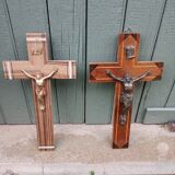 2 ancient crucifixes